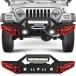 [ параллель импортные товары ]OBNAUX Front Bumper Compatible with 1987 2006 Jeep Wrangler TJ Y