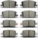 ¹͢ʡ ALADICHE 8pcs Front Rear Brake Pad Set Fit for 2018 2019 Buick R