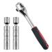 �y���s�A���i�zcarleef 16mm+14mm �X�p�[�N�v���O�\�P�b�g 3/8�C���`���`�F�b�g�����`�t���A���C�X�p�[�N�v���O�\�P�b�g�Z�b�g�A3