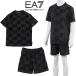  Emporio Armani EA7 выставить общий рисунок пирог ru футболка пирог ru шорты 7M000508/7M000506-UC001 черный мужской 