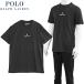 �|�� �����t���[���� POLO RALPH LAUREN ���S �G���u���C�_���[ �N���[�l�b�N T�V���c 710981370-001�F�u���b�N