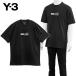 Y-3 ����ե��å� T����� GFX SHORT SLEEVE TEE KQ9750-BLACK