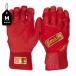 Franklin( Frank Lynn ) взрослый Powerstrap Infinite Red/Gold M размер перчатки подающего Batting Gloves Adult