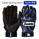 Franklin( Frank Lynn ) Junior перчатки подающего Digitek Batting Gloves Youth Gray/Black/Royal ребенок Youth 