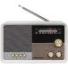 Crosley CR3036D-WS Tribute Vintage AM/FM Bluetooth Radio, White Sand