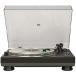 Crosley C100BT-BK Belt-Drive Bluetooth Turntable with S-Shaped Tone Arm with Adjustable Counterweight, Black