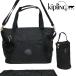  Kipling KIPLING "мамина сумка" LITTLE HEART Black Pylon Emb черный K2711947K
