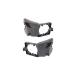 Evan Fischer Driver and Passenger Side Set of 2 Fog Light Bracket Compatible with 2009-2011 Ford Focus - FO2603105, FO2602105