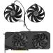 Jzwefdo 87mm եåɥե T129215SU ӥǥѥե ASUS RTX 2060 Super/2070/2080/2080/2080super ǥ奢EVO ɥХ󥹥ɥե