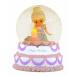 Precious Moments Cinderella Happy Birthday Musical Water Globe Figurine