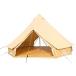 UNISTRENGH Beige 5M/16.4ft Safari Tents Waterproof Cotton Family Bell Tent for Glamping Parties or Hunting Fishing
