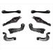 Rear Upper  Lower Control Arms 8 Pc Kit Compatible with TT 2008-2009