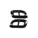 Exhaust Tail Tip for Mercedes Benz GLE 350 GLE 450 GLC GLS W167 X253 X167 2020 Car Muffler Exhaust Pipe Tail Cover Trim Exterior Exhaust Tips Muffler