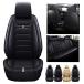 QERFSD Custom Car Seat Covers Compatible with Citroen Bx Ds3 Ds4 Ds5 Waterproof PU Leather 5-seat Cover Non-Slip Wear-Resistant Easy to Clean All Seas