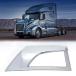 TORQUE Corner Bumper Cover (with Fog Light Hole) Replacement for 2018+Volvo VNL Semi Trucks Driver Left Side LHD (TR458-L)