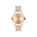 Movado Bold 3600824 Evolution Women's Ionic Plated Carnation Gold Steel Case and Bracelet Color: Rose Gold