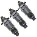 Jeimgrso 3 Pcs Fuel Injector 70000-65209 70000-65400 15221-53200 Compatible with Kubota L2050DT L2050F L2350DT L2350F B6100E B6200D B7200D