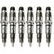 6pcs Diesel Fuel Injector 6745-11-3100 6745-11-3102 Compatible with Komatsu PC300-8 SAA6D114E-3