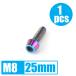 64 titanium сплав болт M8×25mm P1.25 конус колпак .. пачка соответствует жарение цвет есть Ti-6Al-4V