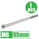 64 titanium сплав болт M6×95mm P1.0 1 шт. конус колпак .. пачка соответствует жарение цвет нет Ti-6Al-4V
