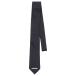  John Lawrence sali van JOHN LAWRENCE SULLIVAN Silk neck tie with plate black JLS-06-42