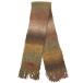 kamiyaKAMIYA Gradient Knit Scarf green KAMIYA-G15AC201