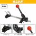 PP�o���h �����@ & ���g�� 2�_�Z�b�g �o���h�� 6mm-15mm �Ή� �蓮 ����@ ������� �������ߋ@ �i�{�[�� �Œ� �x���g �o���h �֘A�摜2