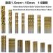 99�{�Z�b�g �h�����n �h���� �r�b�g �S�H�p 1.5-10mm �C���p�N�g �d�� �[�d �h���C�o�[ HSS�| �`�^���R�[�g �ێ� ������ �L�� �֘A�摜4
