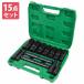 15�{�Z�b�g �f�B�[�v �\�P�b�g �C���p�N�g �����` �����p 12.7 1/2�C���` �����O �h���C�o�[ ���� ���� ���� �H�� �Z�p��