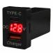 �g���^A �n�C�G�[�X 200�n 4�^ H25.12�` LED�F���b�h �d���v USB Type-C �^�C�vC �|�[�g QC3.0 �[�d 12V ���� �X�C�b�`�z�[���J�o�[