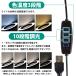 10�{ �g�勾 LED���C�g�t�� ��� ���[�y 360����] �A�[�� �O���b�v USB�d�� �X�^���h���[�y ��| ��� �Ǐ� �F���x 3�F�ؑ� �֘A�摜4