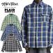 SHAKA WEAR PLAID JACKET[BLACK/BLUE/GREEN] автомобиль ka стеганная куртка фланель жакет проверка дизайн внешний 