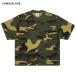SHAKA WEAR �V���J�E�F�A �N���b�v�h T�V���c ���� ���nT TEE �v���[��T �w�r�[�E�G�C�g �V���v�� 7.5 OZ MAX HEAVYWEIGHT CROPPED �֘A�摜5