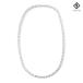 $OLE ONLY подошва on Lee колье теннис цепь аксессуары ювелирные изделия HIPHOP hip-hop CZ DIAMOND TENNIS CHAIN NECKLACE-18inch-