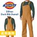ディッキーズ dickies オーバーオール ダック メンズ DB100 bib duck overalls 定番 brown duck 送料無料