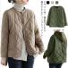  quilting cotton inside jacket lady's short autumn winter plain light weight jacket protection against cold large size easy cardigan outer casual manner 