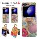 Galaxy Z Flip5 Flip6 5G SCG23ke- sling Galaxy zf "губа" 5 5G кейс взрослый женщина galaxy складной кейс простой Galaxy Z. покупка 