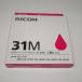 [ есть перевод новый товар оригинальный ]RICOH Ricoh GX картридж пурпурный GC31M 515745