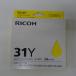 [ есть перевод новый товар оригинальный ]RICOH Ricoh GX картридж желтый GC31Y 515746