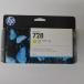  Япония HP HP728 чернильный картридж желтый 130ml F9J65A