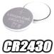 CR2430 lithium монета батарейка 2 шт 