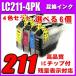 �݊��i �݊� MFC-J887N �C���N �u���U�[ �v�����^�[�C���N LC211- 4PK 4�F�p�b�N �I�ׂ�6�� �v�����^�[�C���N �݊�