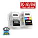  Canon BC-365 BC-366 заполняющий чернила черный + цвет комплект принтер чернила соответствует принтер PIXUS TS3530 сменный чернила 