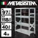 ���^���V�X�e��4�i�i���s40cm�j��977 ����1180cm   �X�`�[�����b�N ���^���V�X�e�� �X�`�[���V�F���t ���[ ���b�N 4�i �X���� �X�`�[�� ���