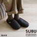 SUBU F-LINE �T���_�� �u���b�N 0�T�C�Y 22.0~23.5cm ���f�B�[�X �X�u �~�p �X���b�p �N�� ����