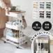  kitchen wagon with casters . slim tabletop attaching slim 3 step stylish Wagon basket storage kitchen storage new life one person living T-KW-L002