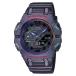 G-SHOCK G амортизаторы Aim Higheim высокий смартфон ссылка Casio CASIO дыра teji наручные часы серый поляризованный свет лиловый GA-B001AH-6A реимпорт иностранная модель 