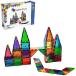 [ параллель импортные товары ] MAGNA-TILES Classic 100-Piece Magnetic Construction Set, The ORIGINAL Magnetic Building Brand