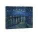 [ параллель импортные товары ] Wieco искусство - [ low n река. звезда месяц ночь (Starry Night Over the Rhone)] vi n цент Van go ho живопись маслом . производства, современный Giclee парусина принт 