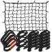 [ параллель импортные товары ] funceter. легко тоже .. нет / 47 x 36 " Cargo Net. стрейч 80 " x 60 дюймовый,Tight 3.15 " x3.15 " сетка 200 kg и больше Holds loads, 16 настройка 